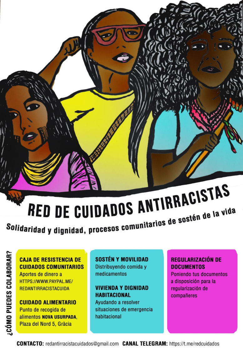 Red de cuidados antiracistas