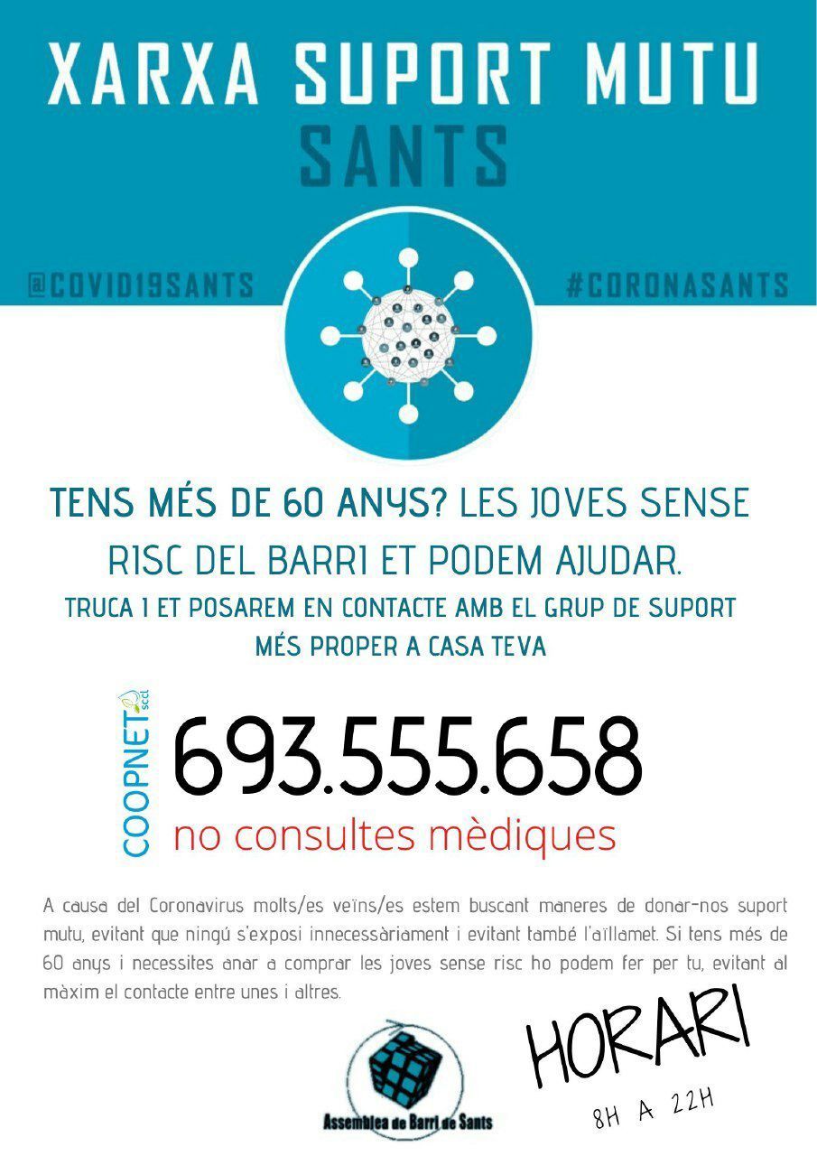 Grup de suport de l'entorn del Mercat de Sants