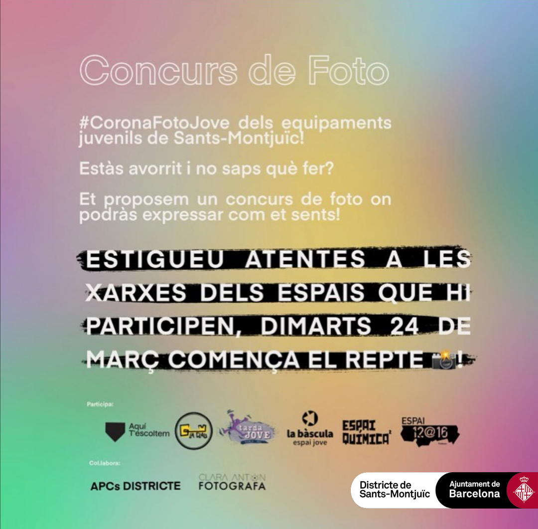 Concurs fotogràfic CoronaFotoJove