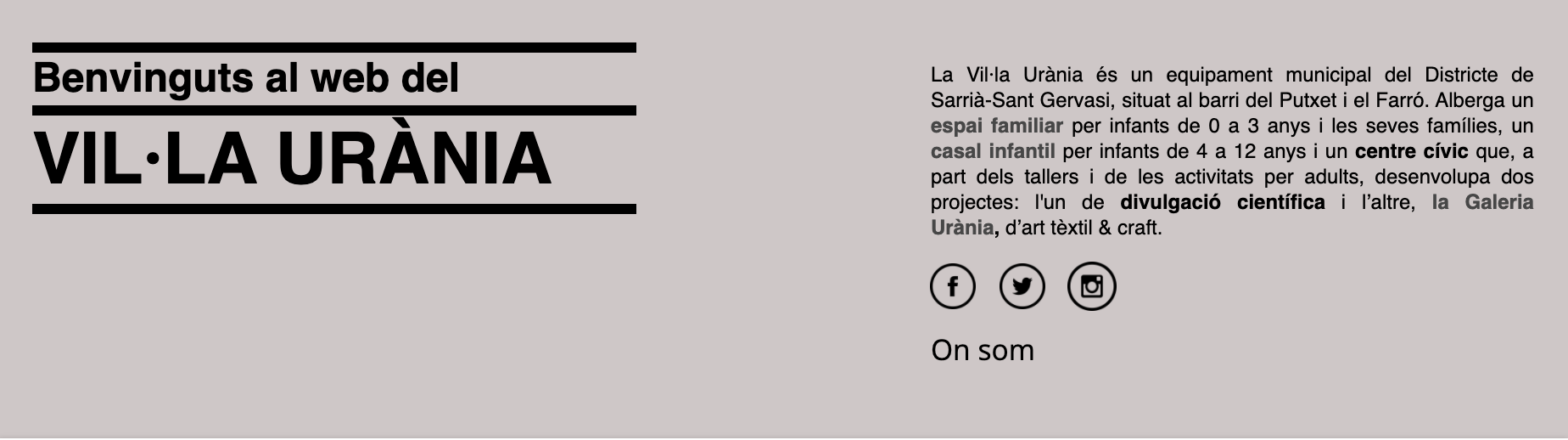 Casal Infantil de Vil·la Urània