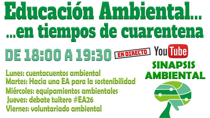 Educació ambiental en temps de quarentena!
