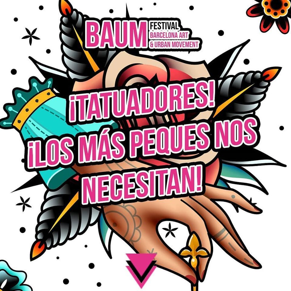 Dibuixos per descarregar i pintar realitzats per tatuadors des del Baum Festival de Barcelona
