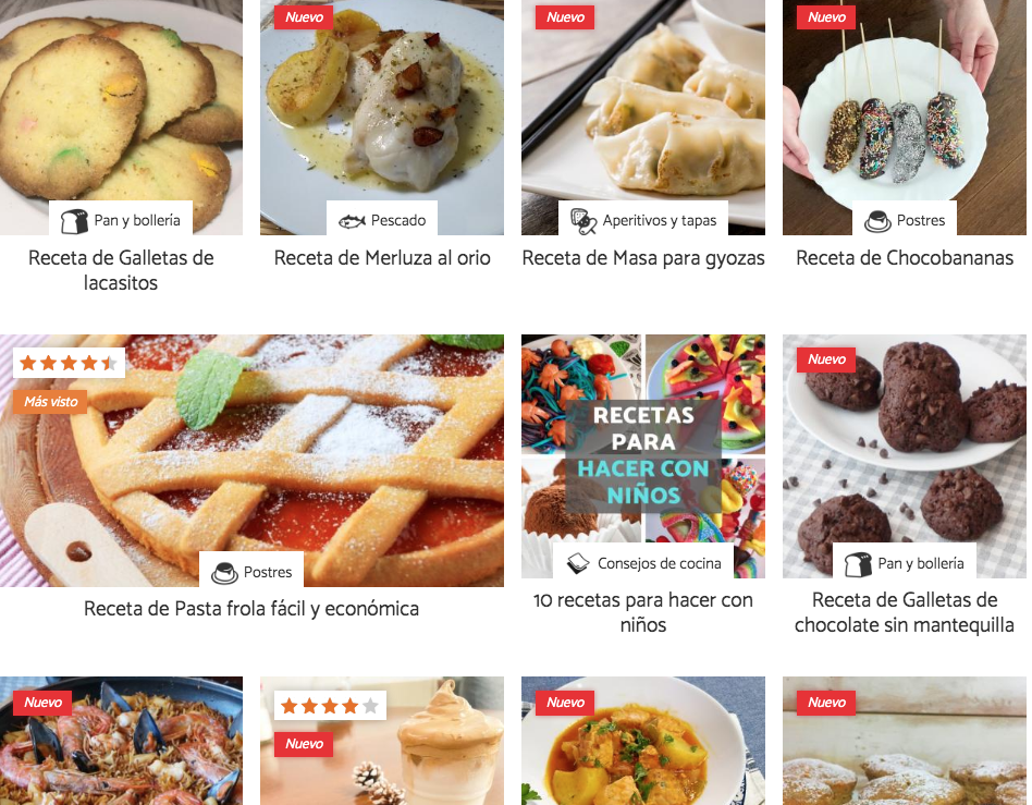 Recetas de cocina casera